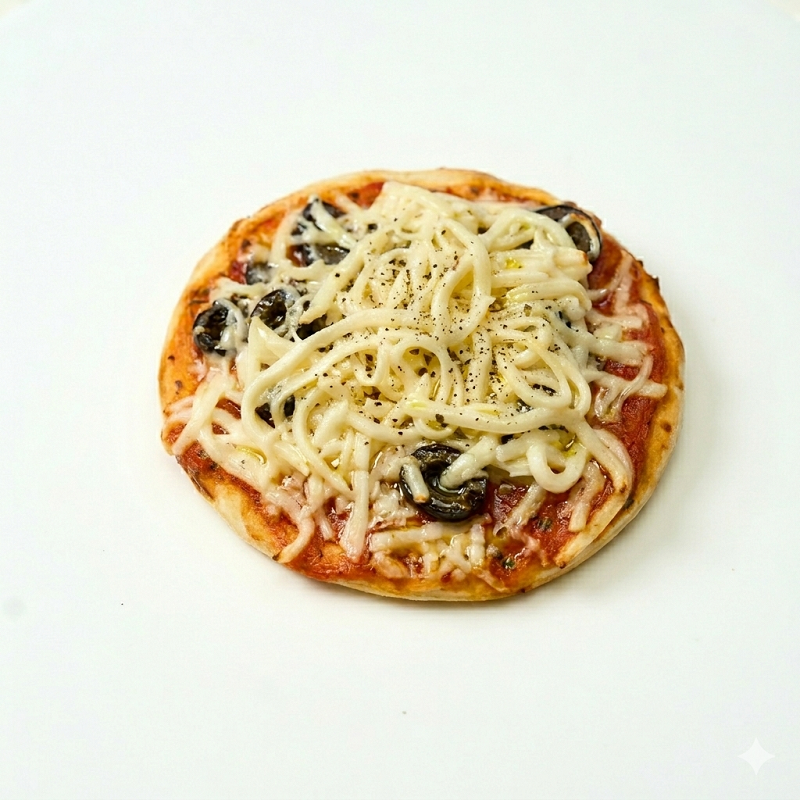 Mini Pizzas Margherita Olives 11 cm – 6 pièces | Frozenia