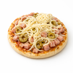 Mini Pizzas Dinde 11 cm – 6 pièces surgelées | Frozenia