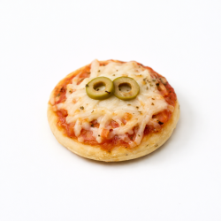 BB Pizzas Margherita & Olives Noires 4,5 cm – 6 pièces | Frozenia