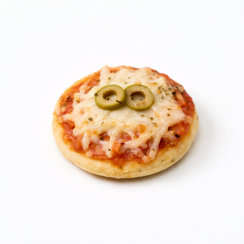 BB Pizzas Margherita & Olives Noires 4,5 cm – 6 pièces | Frozenia