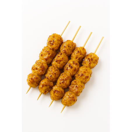 Brochettes de Poulet Miel Moutarde surgelées – 6 pièces | Frozenia