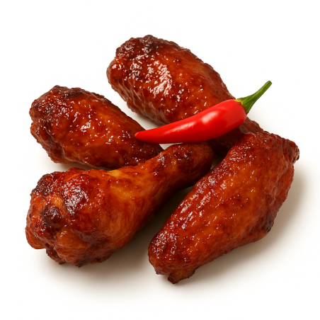 Ailes de Poulet Barbecue Épicé surgelées – 500g | Frozenia Maroc